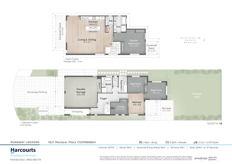 Floorplan of Homely house listing, 1 Manacor Place, Coombabah QLD 4216