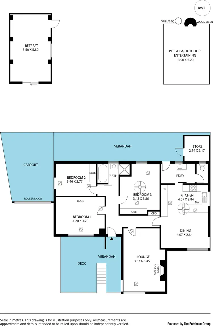Floorplan of Homely house listing, 22 Calum Grove, Seacombe Heights SA 5047
