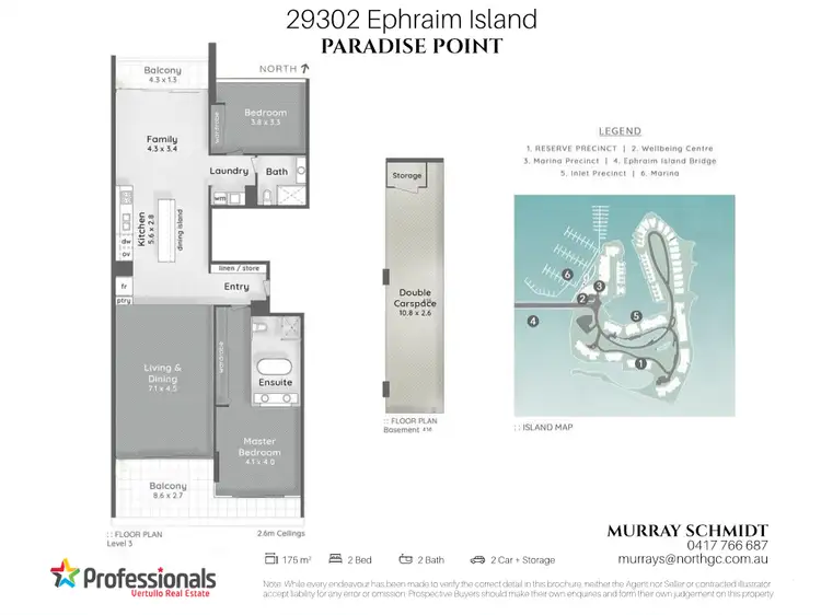 Floorplan of Homely apartment listing, 29302 Ephraim Island Parade, Paradise Point QLD 4216