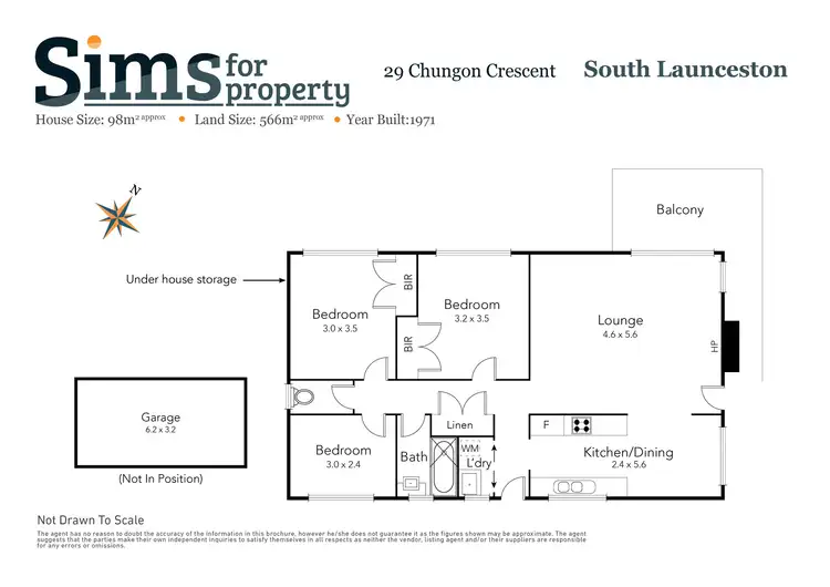 Floorplan of Homely house listing, 29 Chungon Crescent, South Launceston TAS 7249