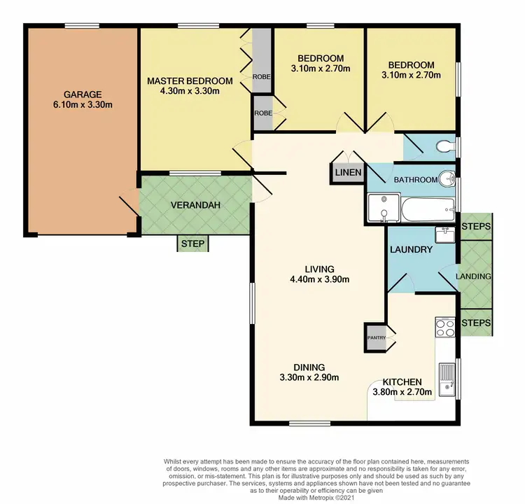 Floorplan of Homely house listing, 5 Liddell Avenue, Rutherford NSW 2320
