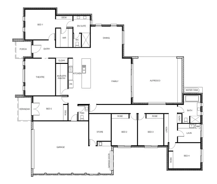 Floorplan of Homely house listing, 8 Blair Crescent, Googong NSW 2620