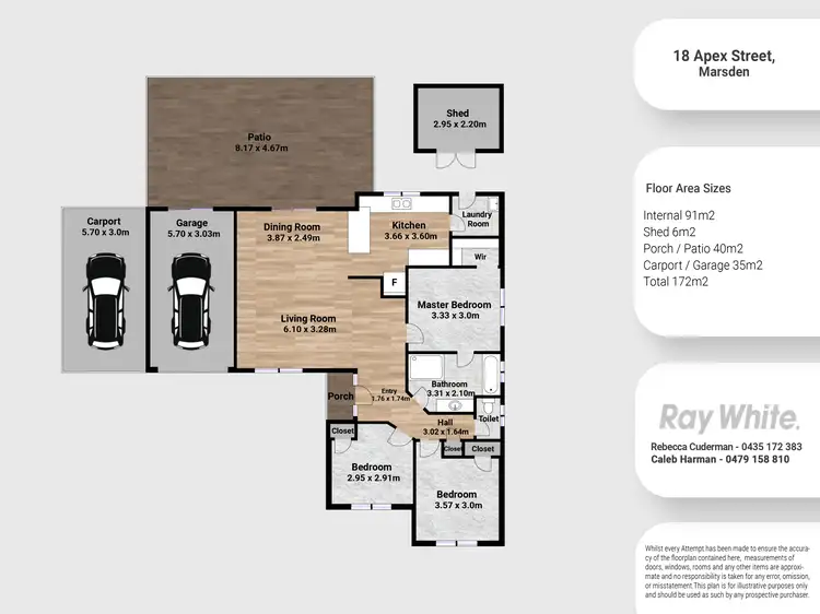 Floorplan of Homely house listing, 18 Apex Street, Marsden QLD 4132
