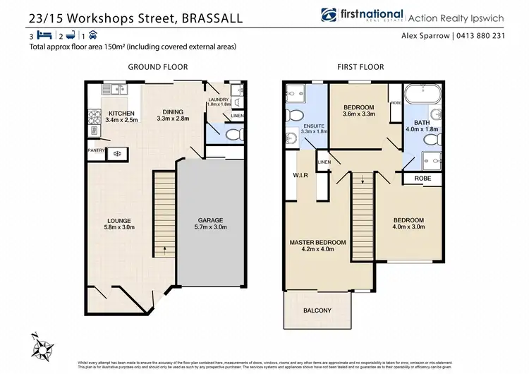 Floorplan of Homely unit listing, 23/15 Workshops Street, Brassall QLD 4305