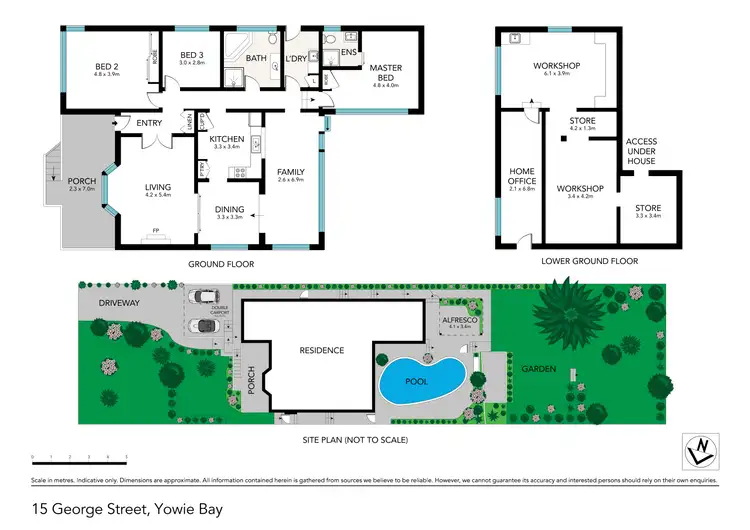 Floorplan of Homely house listing, 15 George Street, Yowie Bay NSW 2228