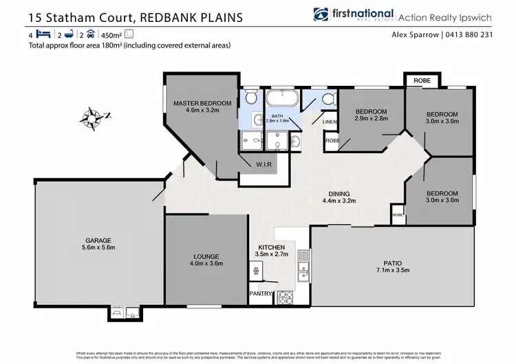 Floorplan of Homely house listing, 15 Statham Court, Redbank Plains QLD 4301