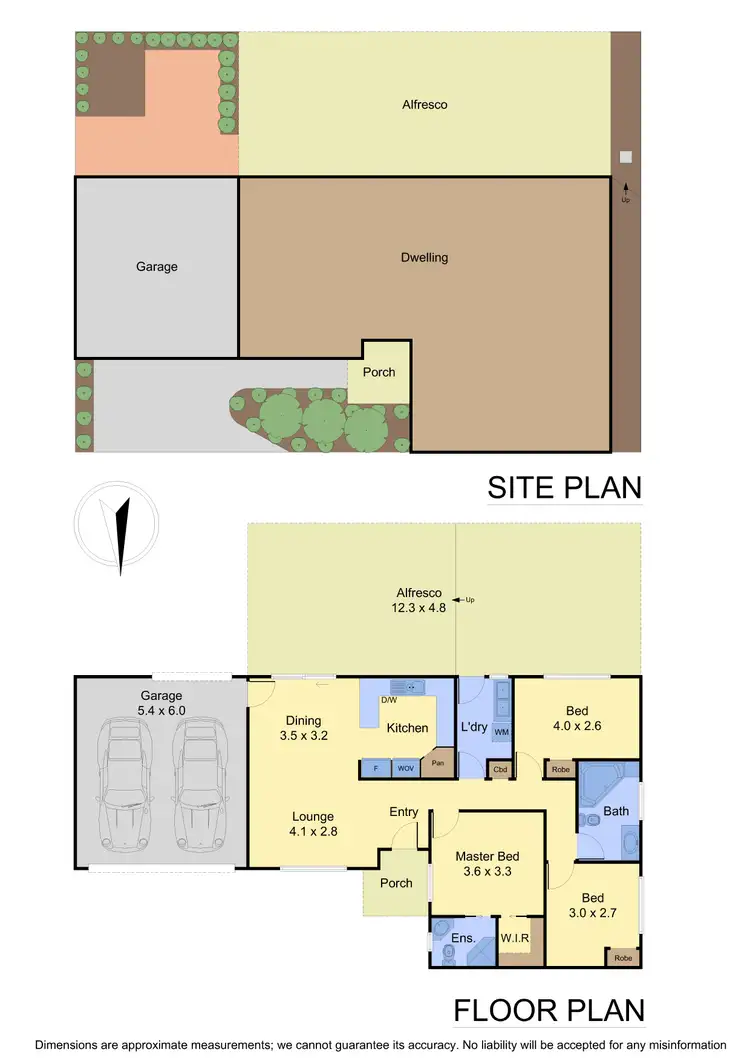 Floorplan of Homely unit listing, 2/18 Leafield Street, Watsonia VIC 3087