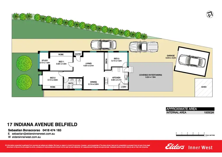 Floorplan of Homely house listing, 17 Indiana Avenue, Belfield NSW 2191