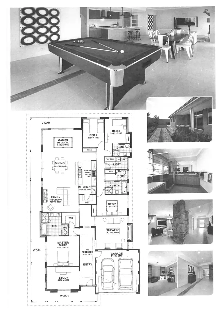 Floorplan of Homely house listing, 40 Almond Parkway, Yalyalup WA 6280