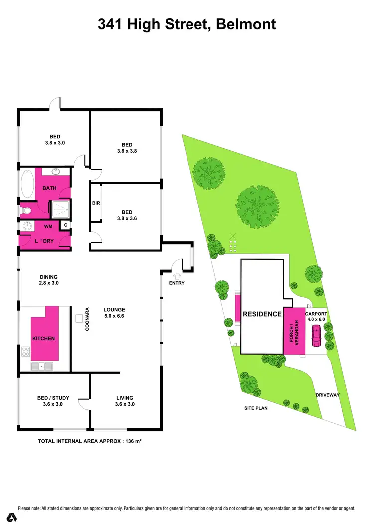 Floorplan of Homely house listing, 341 High Street, Belmont VIC 3216