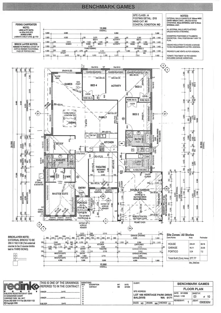 Floorplan of Homely house listing, 41 Heritage Park Drive, Baldivis WA 6171
