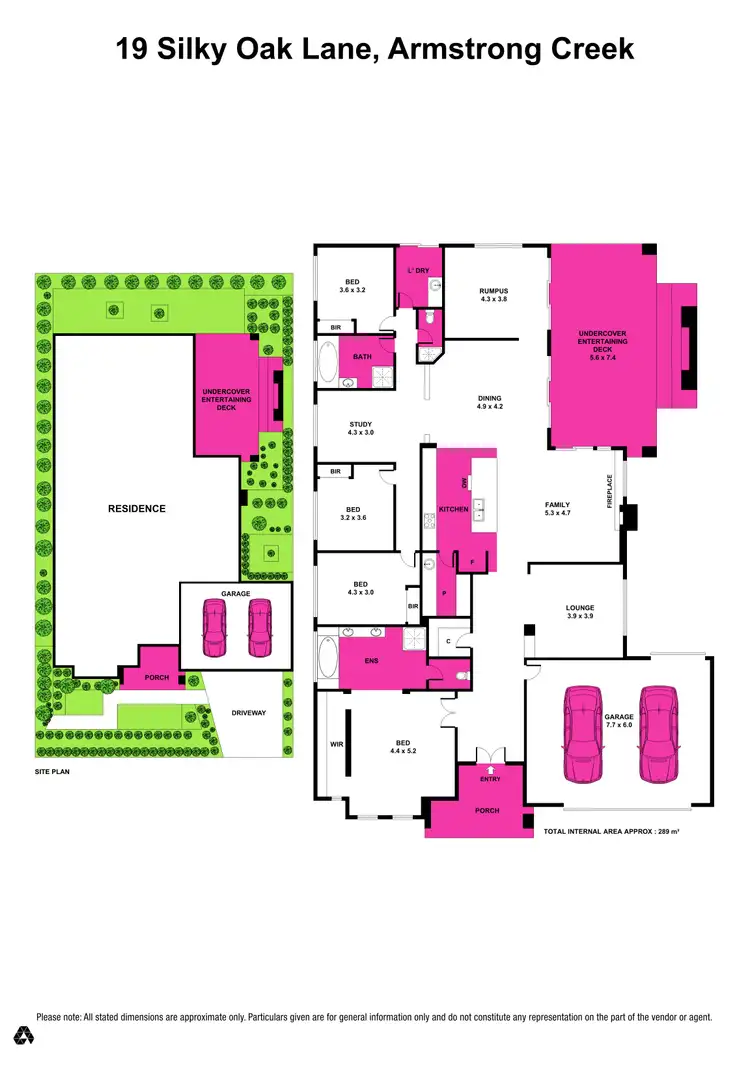 Floorplan of Homely house listing, 19 Silky Oak Lane, Armstrong Creek VIC 3217