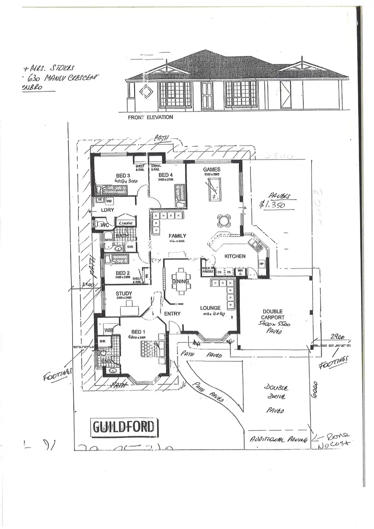 Floorplan of Homely house listing, 49 Manly Crescent, Warnbro WA 6169