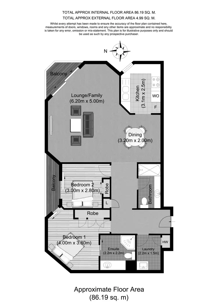 Floorplan of Homely unit listing, 29/60 Old Burleigh Road, Surfers Paradise QLD 4217