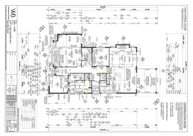 Floorplan of Homely house listing, 8 Sawyer Way, Salter Point WA 6152