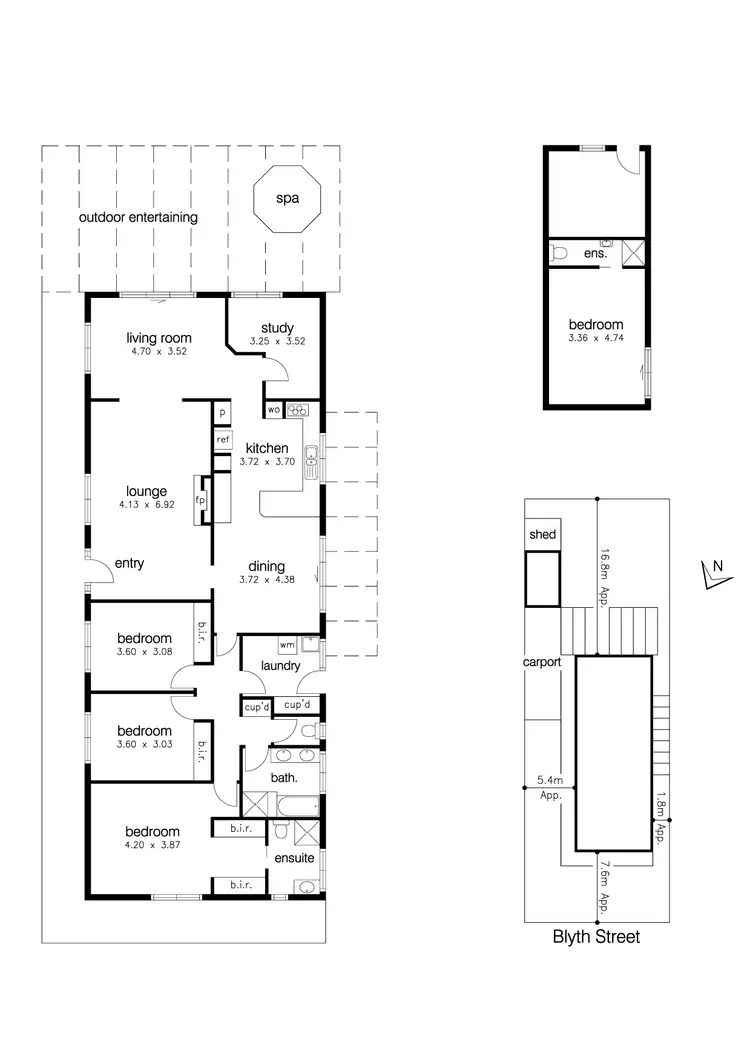 Floorplan of Homely house listing, 206 Blyth Street, Altona VIC 3018