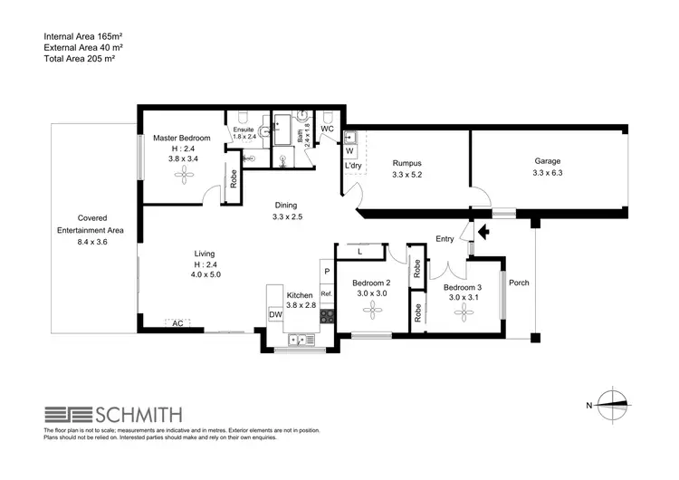 Floorplan of Homely house listing, 100/1-33 Harrier Street, Tweed Heads South NSW 2486