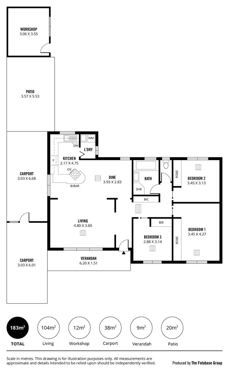 Floorplan of Homely house listing, 60 Vancouver Ave, Panorama SA 5041