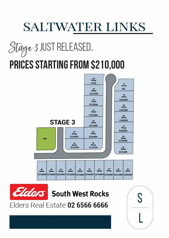 Floorplan of Homely land listing, Lot 45 Fitzroy Ave, South West Rocks NSW 2431