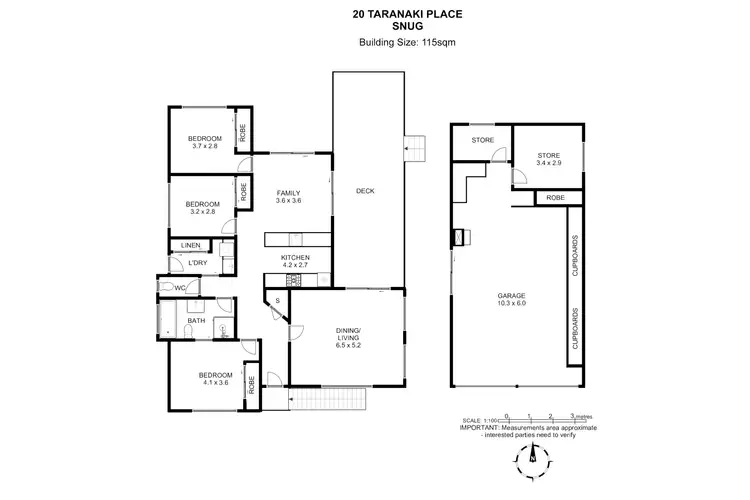 Floorplan of Homely house listing, 20 Taranaki Place, Snug TAS 7054