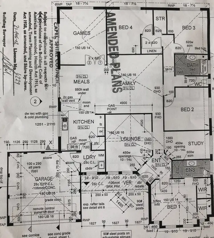 Floorplan of Homely house listing, 3 Cambria Road, Dalyellup WA 6230
