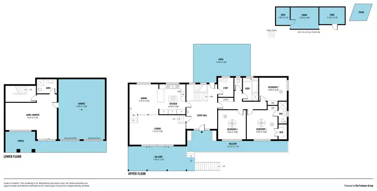Floorplan of Homely house listing, 38 Davey Crescent, Seaview Downs SA 5049