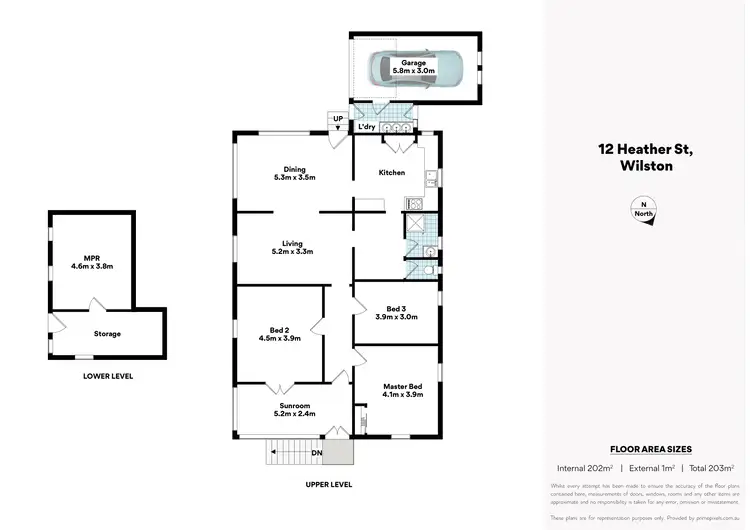 Floorplan of Homely house listing, 12 Heather Street, Wilston QLD 4051