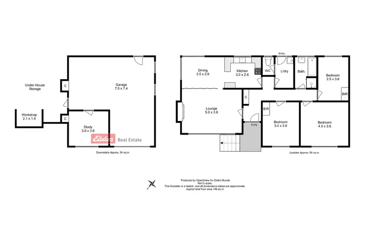 Floorplan of Homely house listing, 29 Richardson Crescent, Park Grove TAS 7320