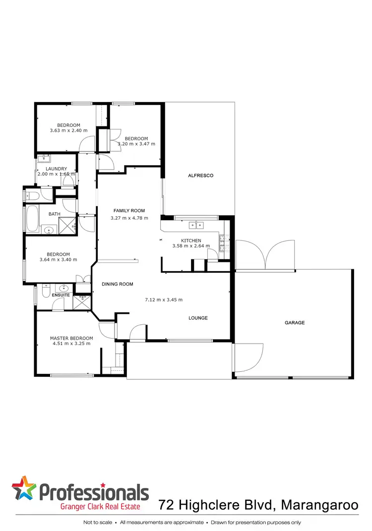Floorplan of Homely house listing, 72 Highclere Boulevard, Marangaroo WA 6064