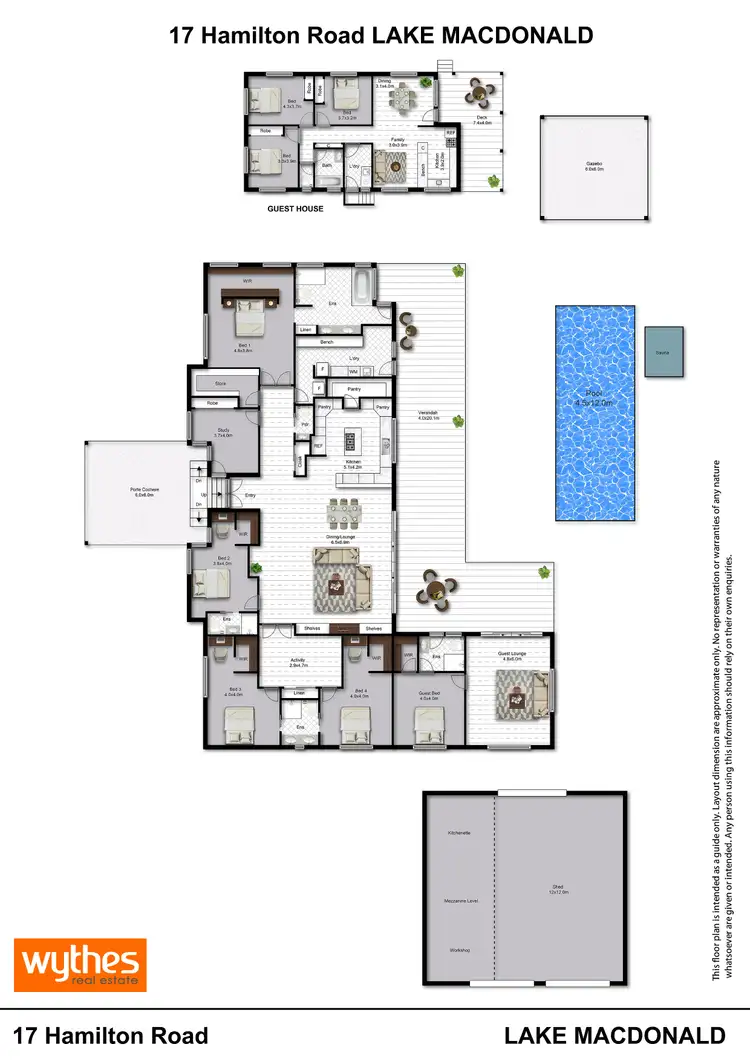 Floorplan of Homely house listing, 17 Hamilton Road, Lake Macdonald QLD 4563