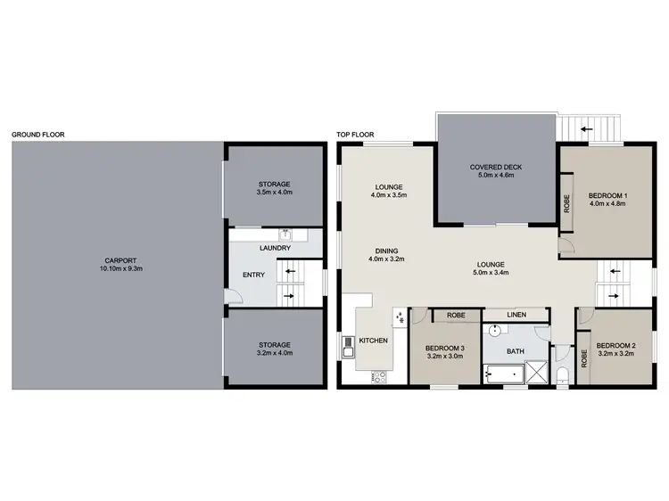 Floorplan of Homely house listing, 36 Queensborough Parade, Karalee QLD 4306