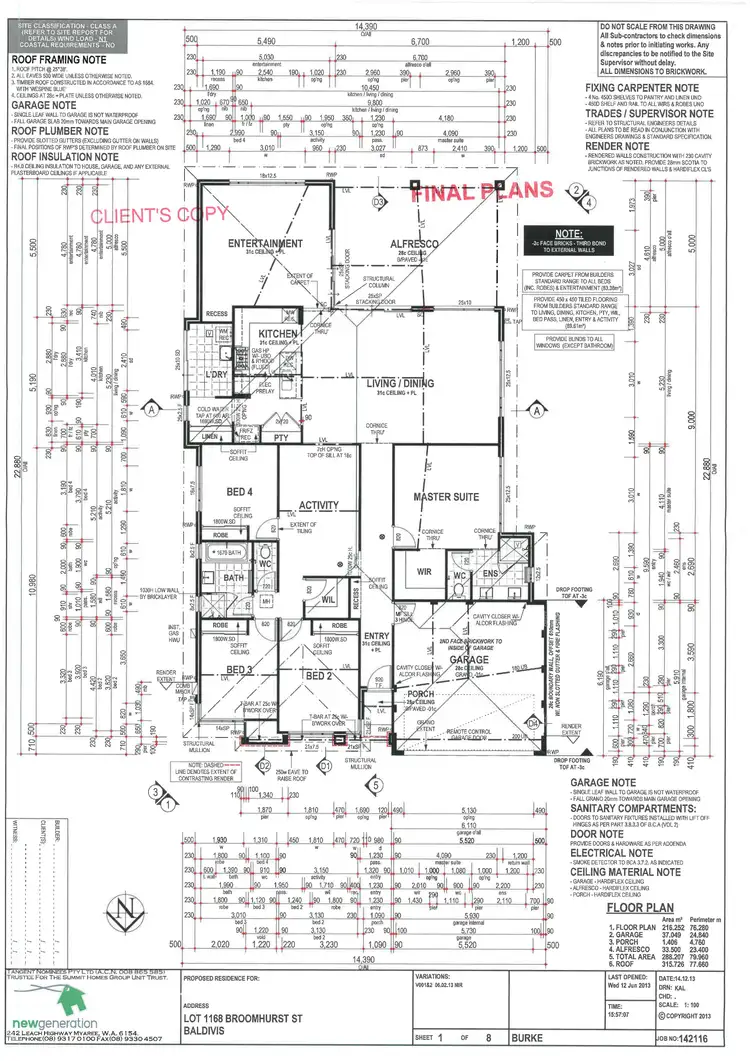 Floorplan of Homely house listing, 13 Broomhurst Street, Baldivis WA 6171