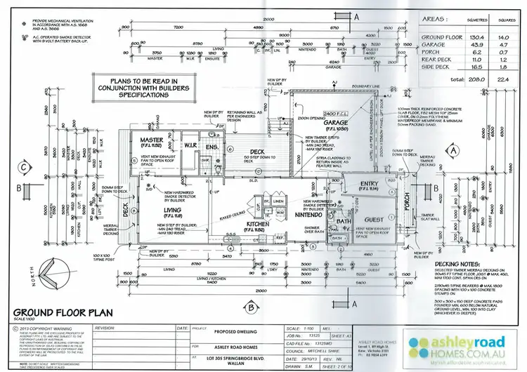 Floorplan of Homely unit listing, 22 Springridge Boulevard, Wallan VIC 3756