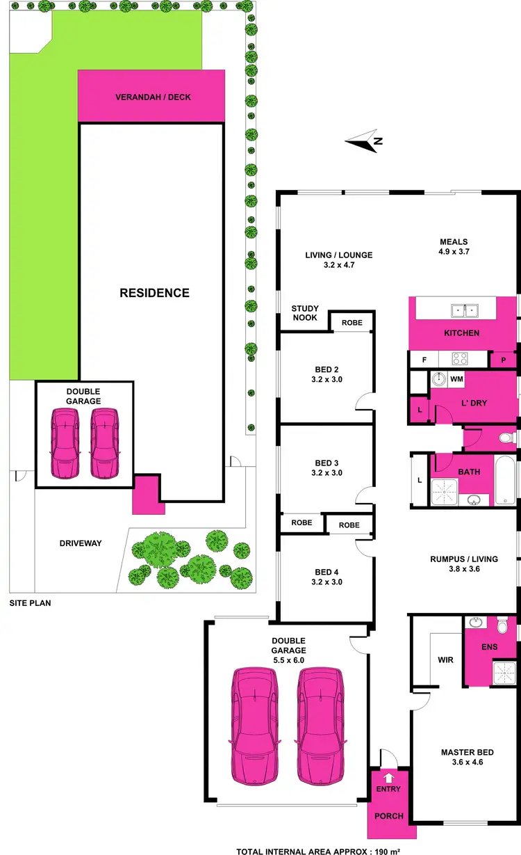 Floorplan of Homely house listing, 7 Domain Avenue, Curlewis VIC 3222