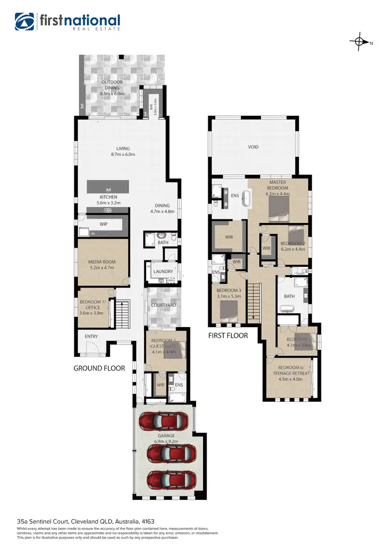 Floorplan of Homely house listing, 35A Sentinel Court, Raby Bay QLD 4163
