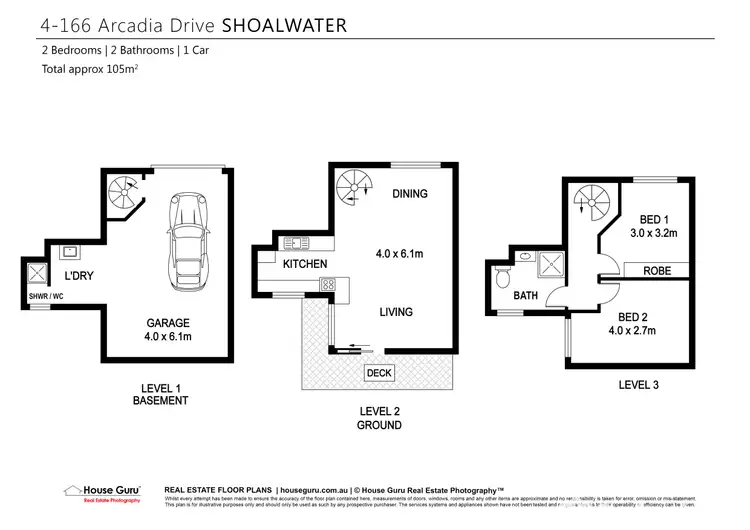 Floorplan of Homely unit listing, 4/166 Arcadia Drive, Shoalwater WA 6169