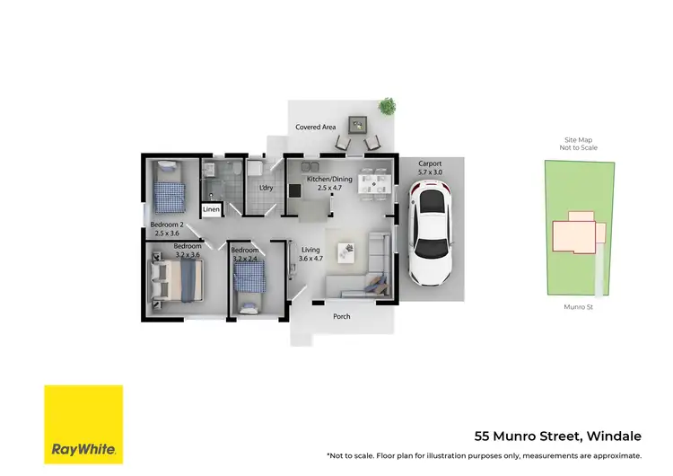 Floorplan of Homely house listing, 55 Munro Street, Windale NSW 2306