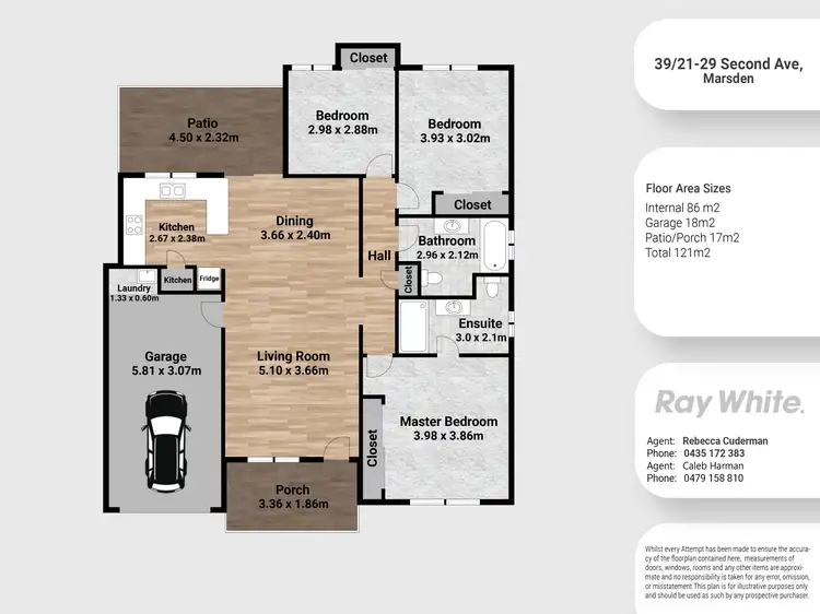 Floorplan of Homely unit listing, 39/21-29 Second Avenue, Marsden QLD 4132