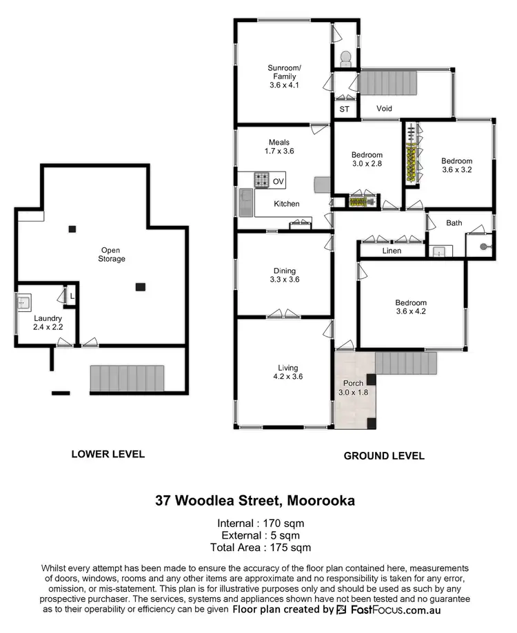 Floorplan of Homely house listing, 37 Woodlea Street, Moorooka QLD 4105