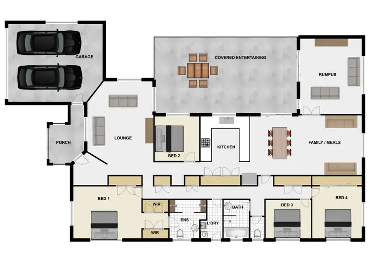 Floorplan of Homely house listing, 62 Glorious Way, Forest Lake QLD 4078