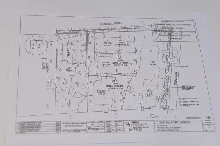 Floorplan of Homely land listing, Lot 4/ 37 CHURCHILL STREET, Jamberoo NSW 2533