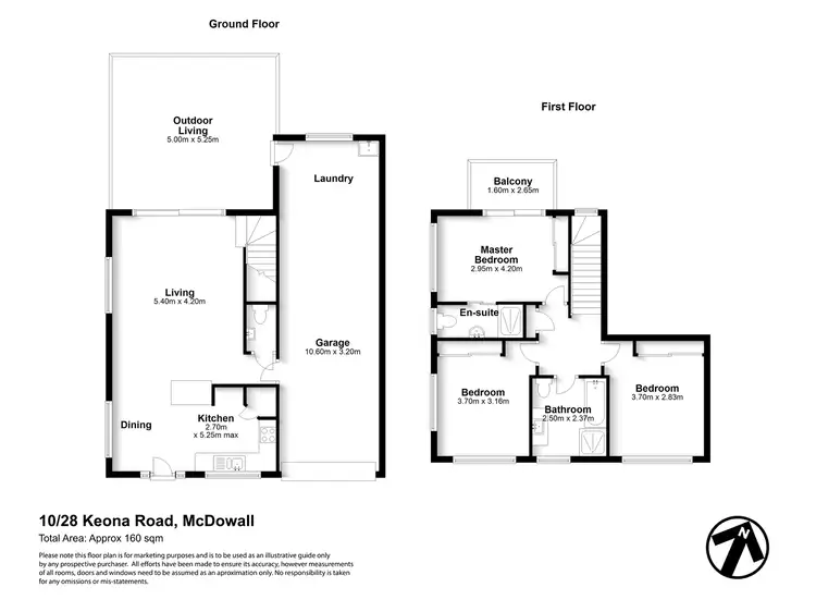 Floorplan of Homely townhouse listing, 10/28 Keona Road, Mcdowall QLD 4053