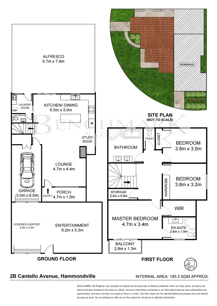 Floorplan of Homely house listing, 2B Cantello Avenue, Hammondville NSW 2170
