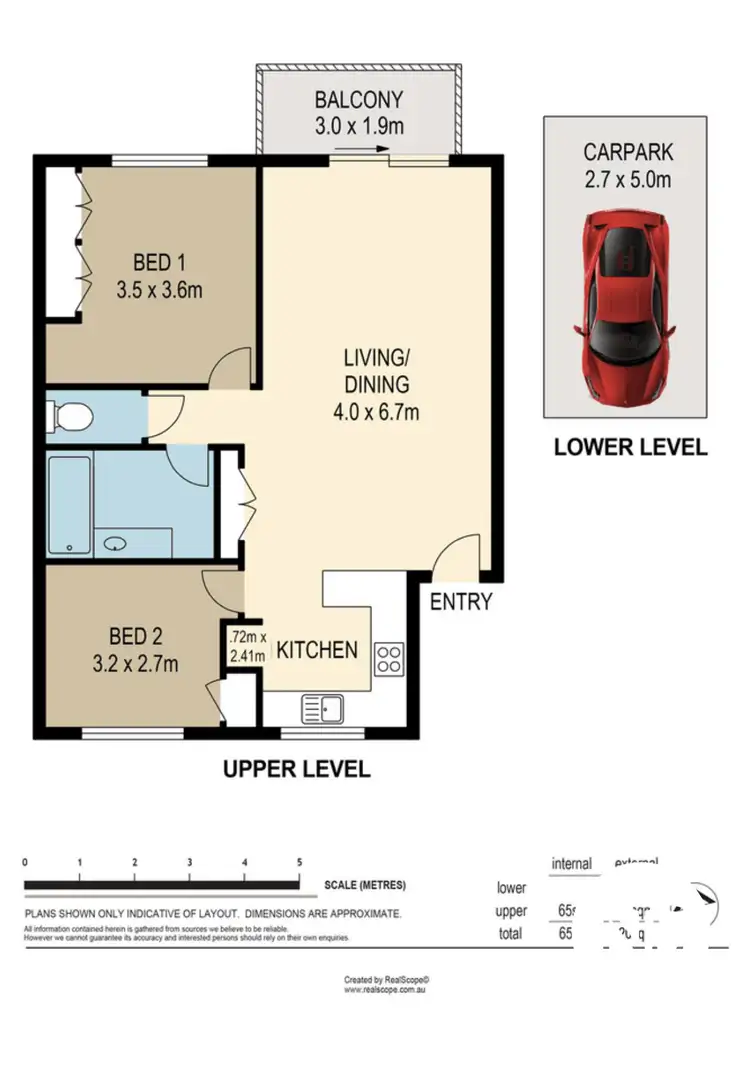 Floorplan of Homely unit listing, 23/9-11 Ascog Terrace, Toowong QLD 4066