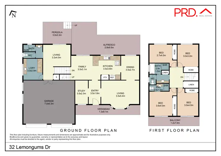 Floorplan of Homely house listing, 32 Lemon Gums Drive, Tamworth NSW 2340