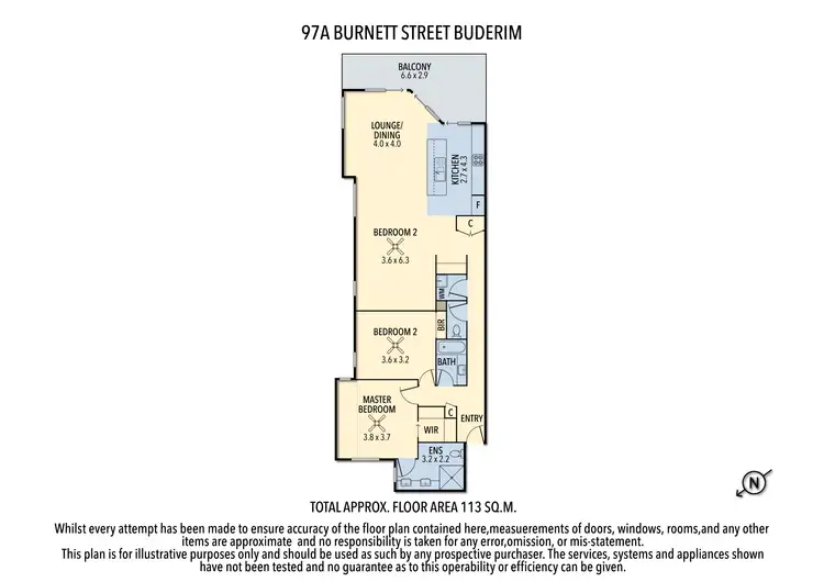 Floorplan of Homely unit listing, 36/97A Burnett Street, Buderim QLD 4556