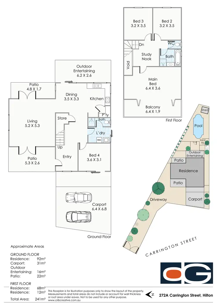 Floorplan of Homely house listing, 272A Carrington Street, Hilton WA 6163