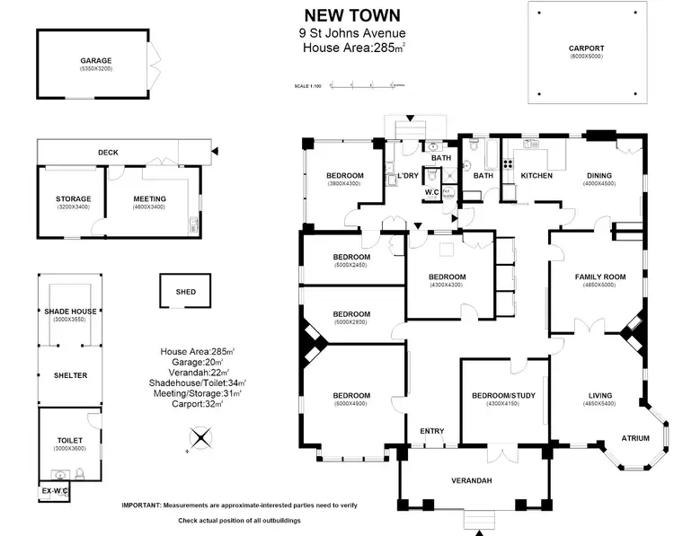 Floorplan of Homely house listing, 9 St Johns Avenue, New Town TAS 7008