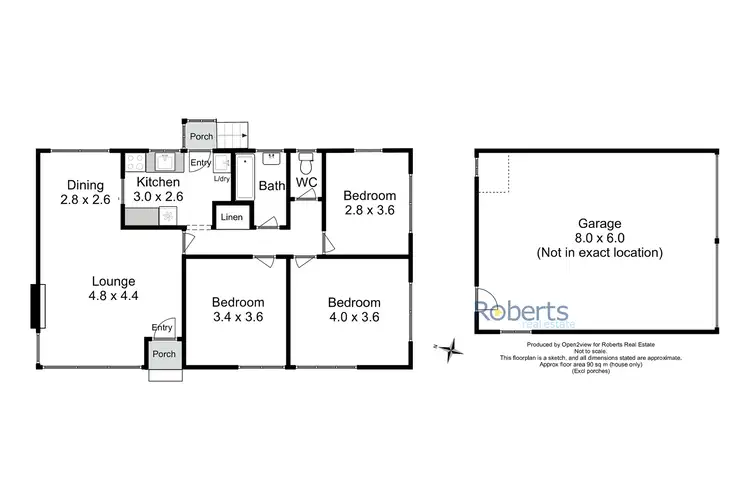 Floorplan of Homely house listing, 31 Woodward Avenue, Hillcrest TAS 7320