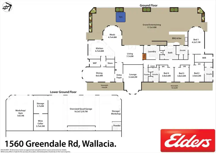 Floorplan of Homely house listing, 1560 Greendale Road, Wallacia NSW 2745